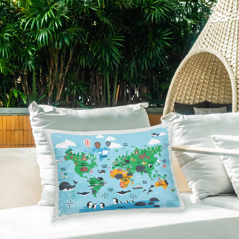 Outdoor Throw Pillow