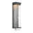 Vitrine Aluminum LED Wall Light-14060736-69833740