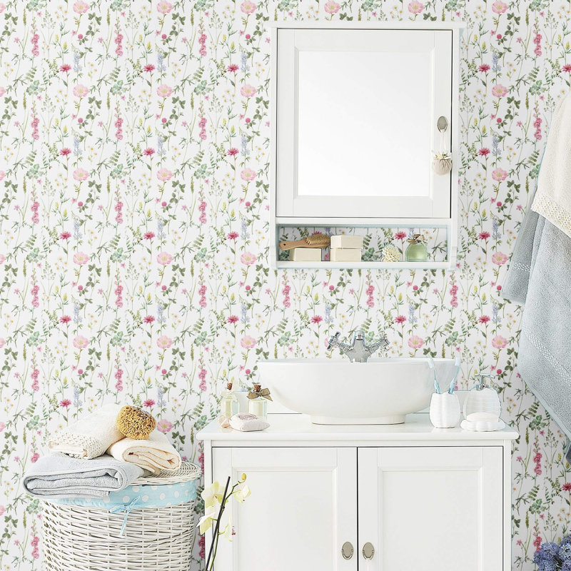 Carreau de papier peint Ille, L 126 po x l 24 po