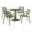 4-Person Outdoor Round Dining Set-1888100057