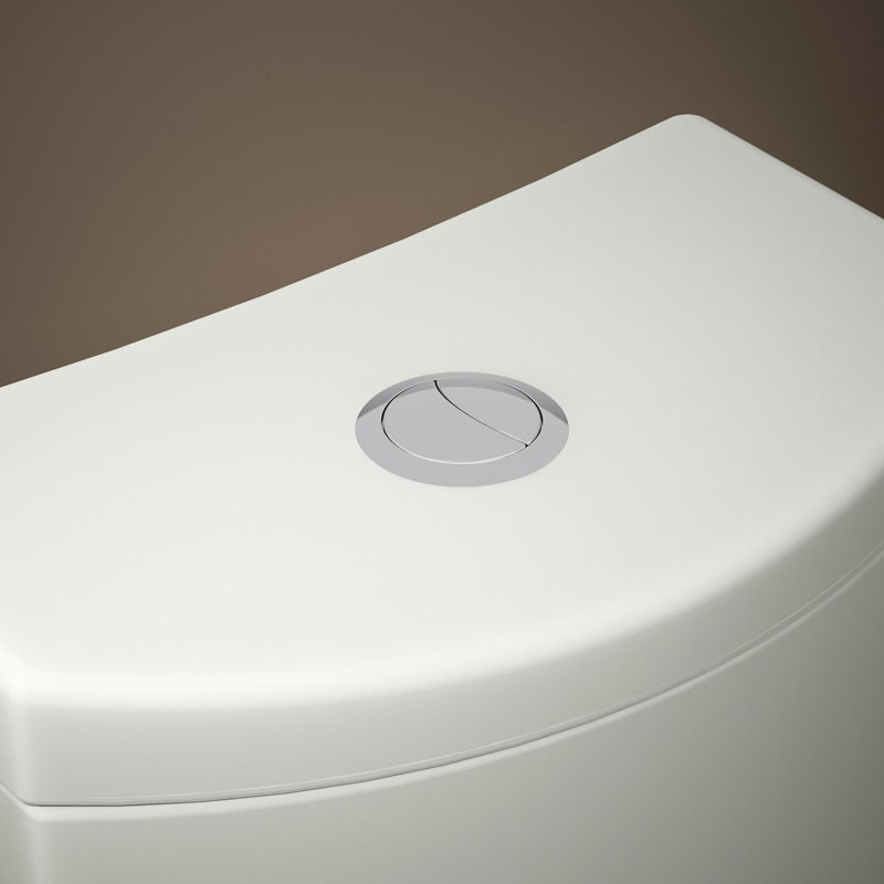 Persuade Curv Dual-Flush Toilet Tank, Dune