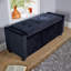 Starke Velvet 111cm Wide Rectangular Storage Ottoman