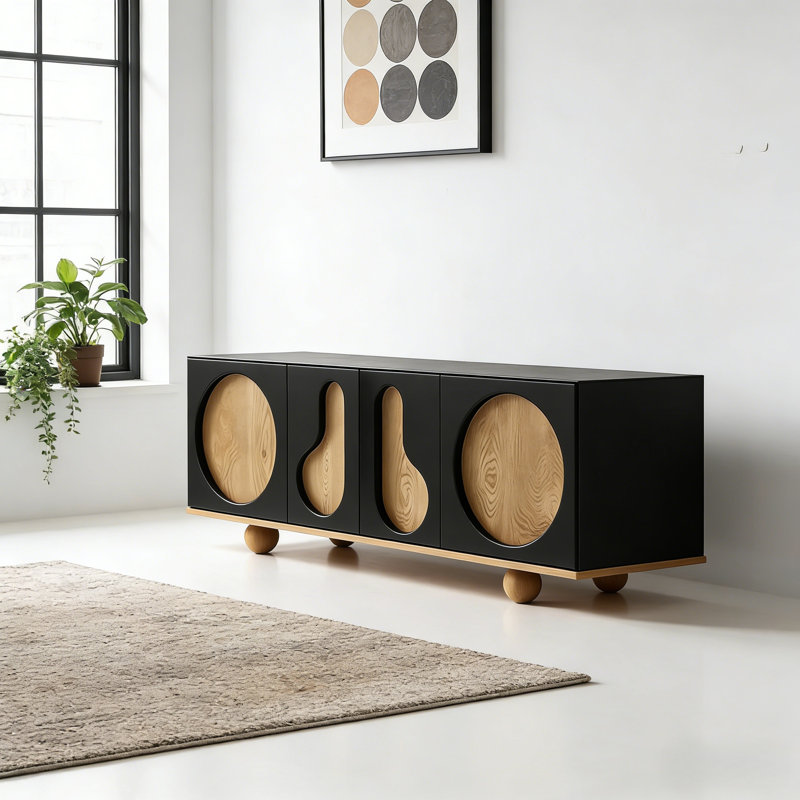 Meuble télé simple, rétro et tendance