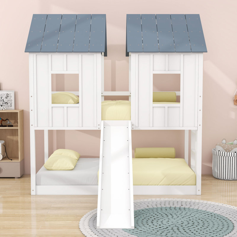 Ohlson Kids Twin Over Twin Bunk Bed