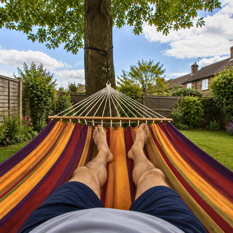Brasilia Single Hammock, Tropical