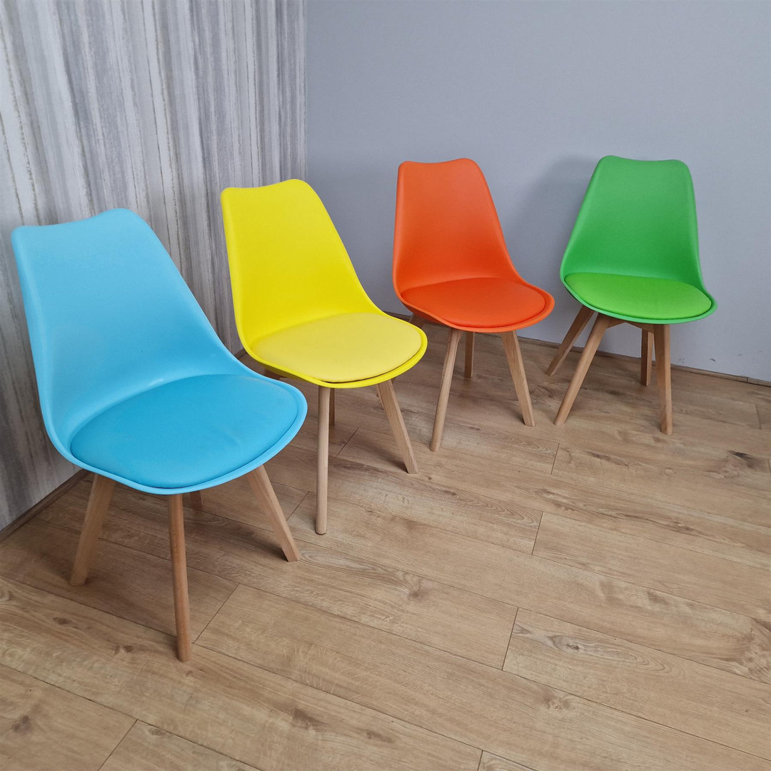 Kosy Koala Unisex Multi Dining Chairs Set Of 4 Four Colourful Mixed Leather Kitchen Table - Image 7
