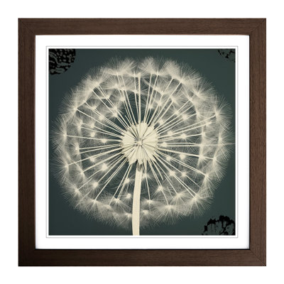 Dandelion Bauhaus No.6 - Framed Print