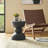 17.5"H Multi-Functional MGO Faux Terrazzo Garden Stool