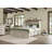 Wilkinson Farmhouse Queen Murphy Bed with Large Storage Drawer & Charging Station, White-922616757-922616756