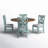 Bella 4 - Person Pedestal Dining Set-1680488909