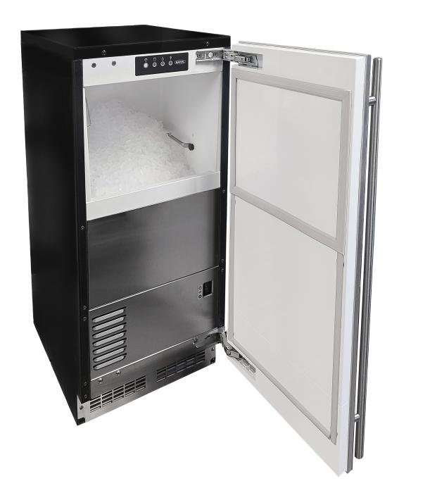 Marvel Refrigeration Freestanding Nugget Ice Maker, Stainless Steel