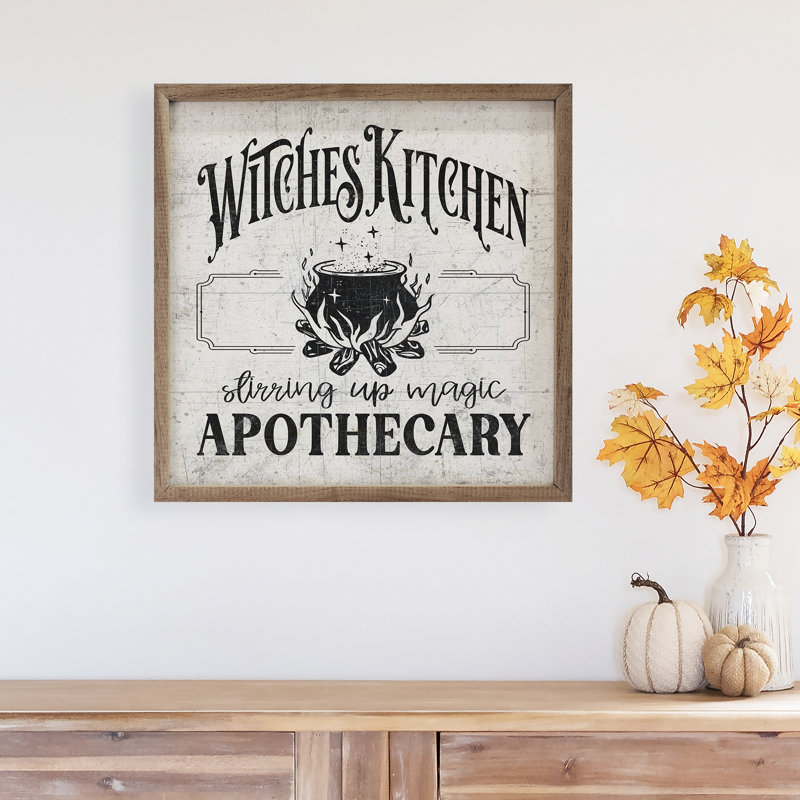 Witches Kitchen White, 4" W x 4" H