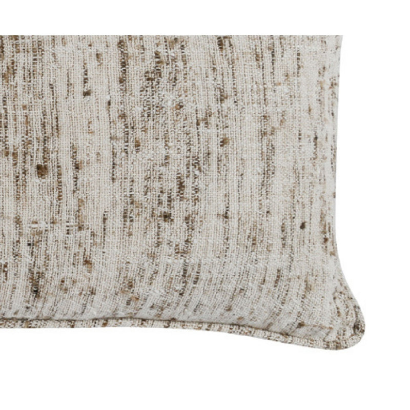 Tavi 16"X36" Throw Pillow, Distressed Natural