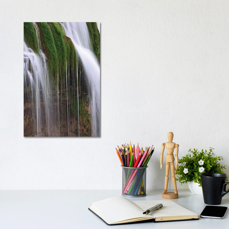 USA, Idaho, Caribou National Forest. Fall Creek Waterfalls Scenic. by Jaynes Gallery - Wrapped Canvas Gallery-Wrapped Canvas Giclée