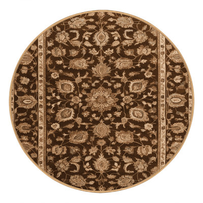 Machine Washable Persian Brown Area Rug