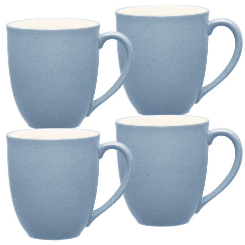 Noritake Colorwave Coffee Mugs, 12 oz., Ice