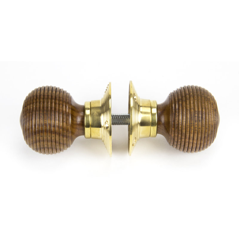 PB Cottage Mortice/Rim Knob Set - Small, Rosewood