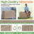GUNJI 48'' W 102 Gallons Water Resistant Resin Lockable Deck Box-94552852
