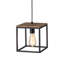 Luminaire suspendu cage industriel 1 lumière