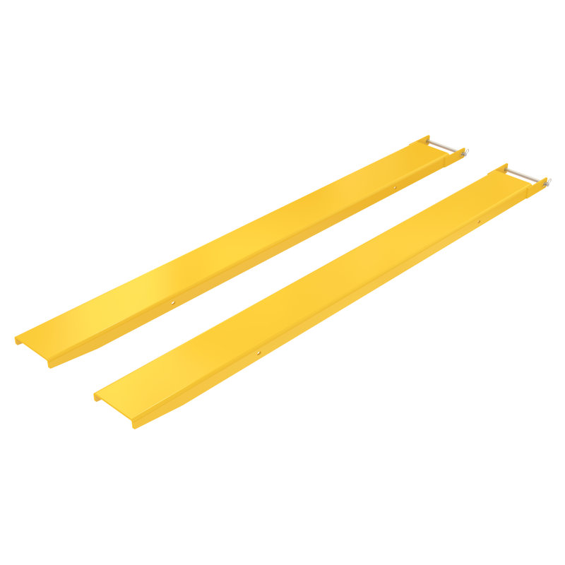 90L x 7W in.  Fork Extensions Pin Style