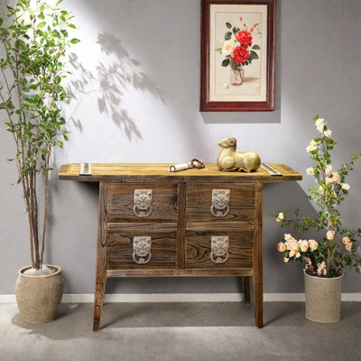 Four-Drawer Entryway Cabinet