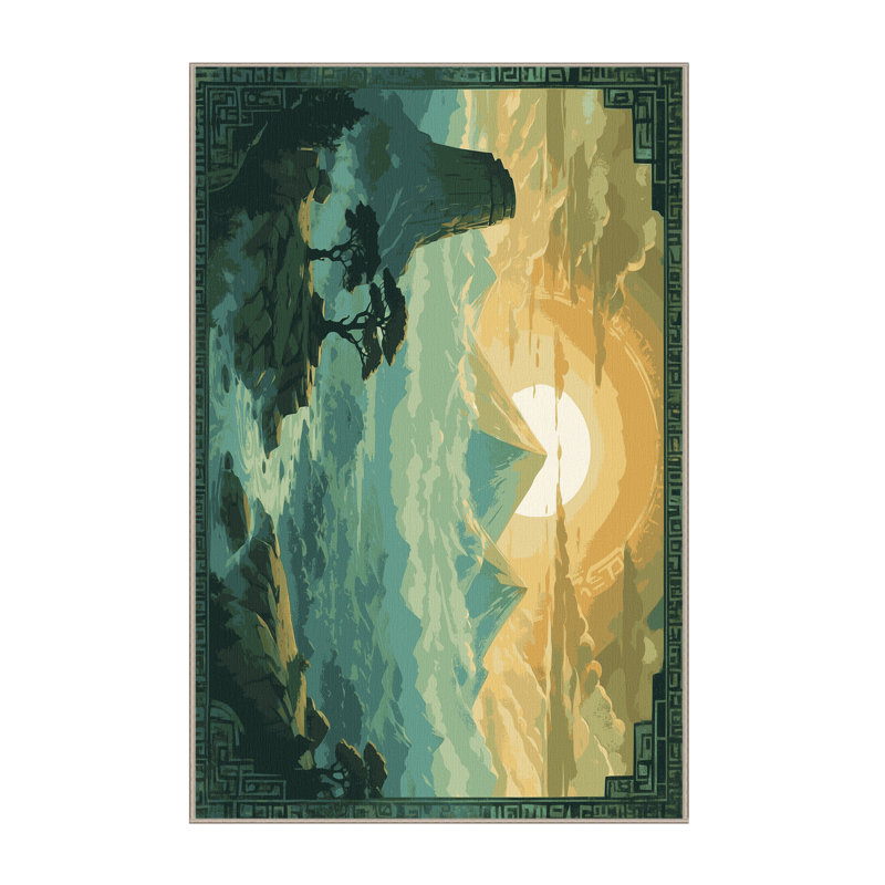 Celestial Pathway Rug, Rectangle 6' x 9'