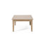 Table basse d'extérieur en bois d'acacia