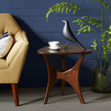 Triangle Wood Side Table