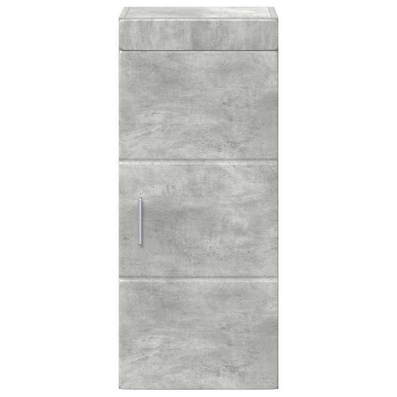 Freestanding Bathroom Cabinet, Concrete Grey