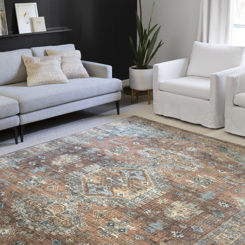 Gelo Oriental Indoor Rug, Rectangle 5' x 7'6"
