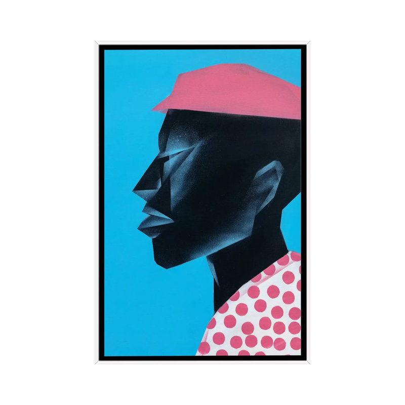 Bamba by VCalvento - Print on Canvas, 152.5 cm H x 101.5 cm W, White Framed