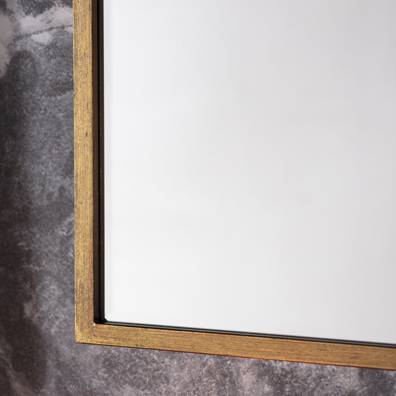 Geert Thora Metal Framed Full Length Arch Mirror, Gold, 60 cm H x 150 cm W