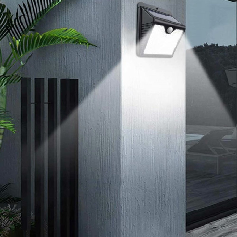 30 lumières solaires d'extérieur à DEL avec détecteur de mouvement IP65 imperméables