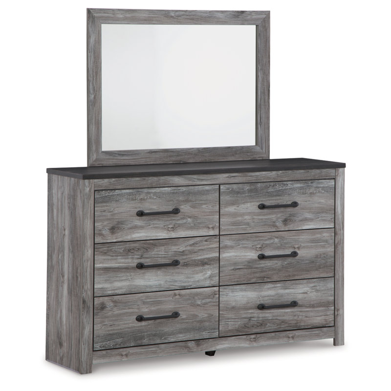 Commode et miroir Bronyan, Gris