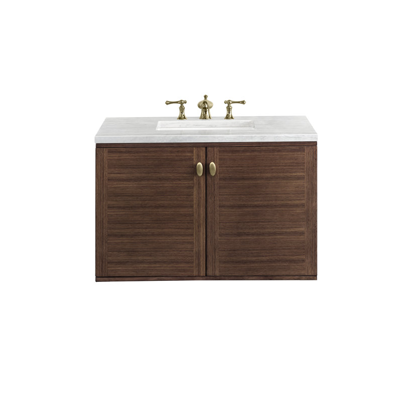 Amberly 36'' W Single Vanity, Ethereal Noctis, 8" Widespread