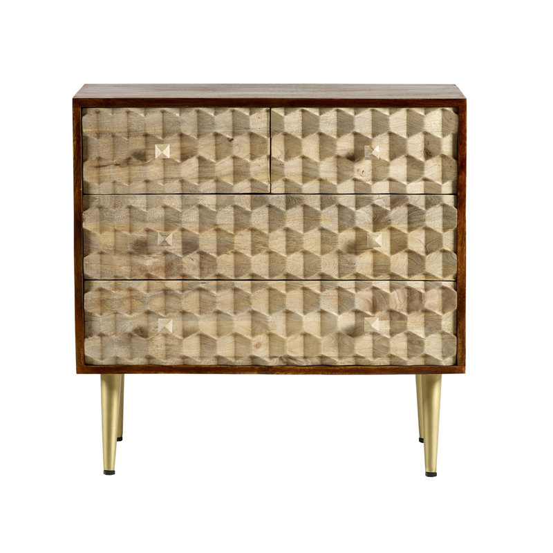 Rosemont 85cm W 4 - Drawer Chest of Drawers
