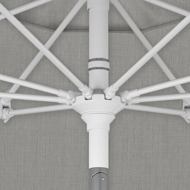 Parasol de marché 108 po Berberia, Toile granit Sunbrella®