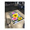 Tapis décoratif moderne à motif floral Daisy
