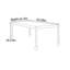 Minimalist rectangular dining table-1978560989