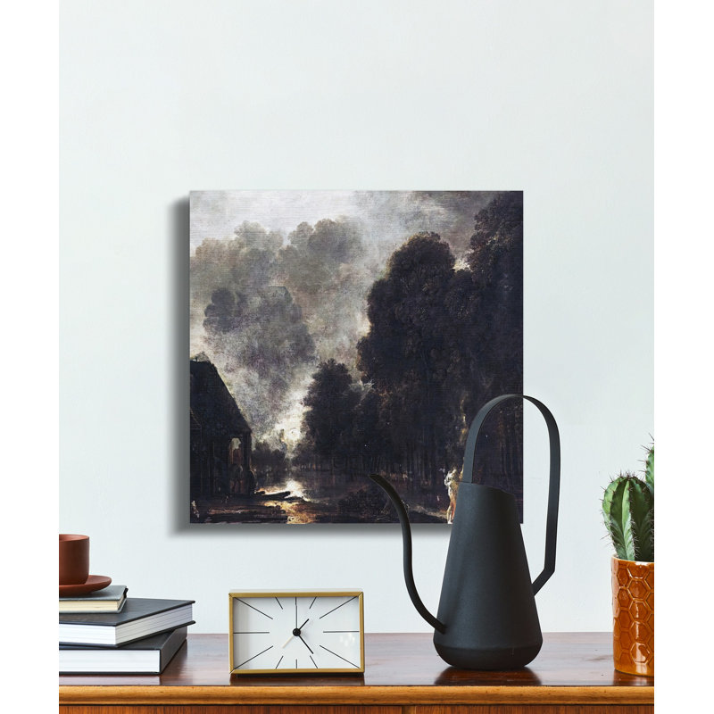 Merriman Wrapped Canvas Print Set, 14x14
