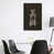 Toile avec cadre noir