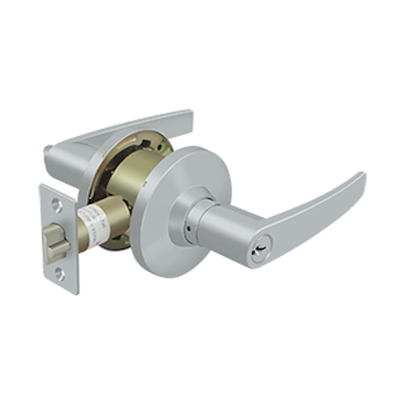 Deltana CL700EL-26D Comm, entrée standard qualité 2, levier droit en chrome brossé