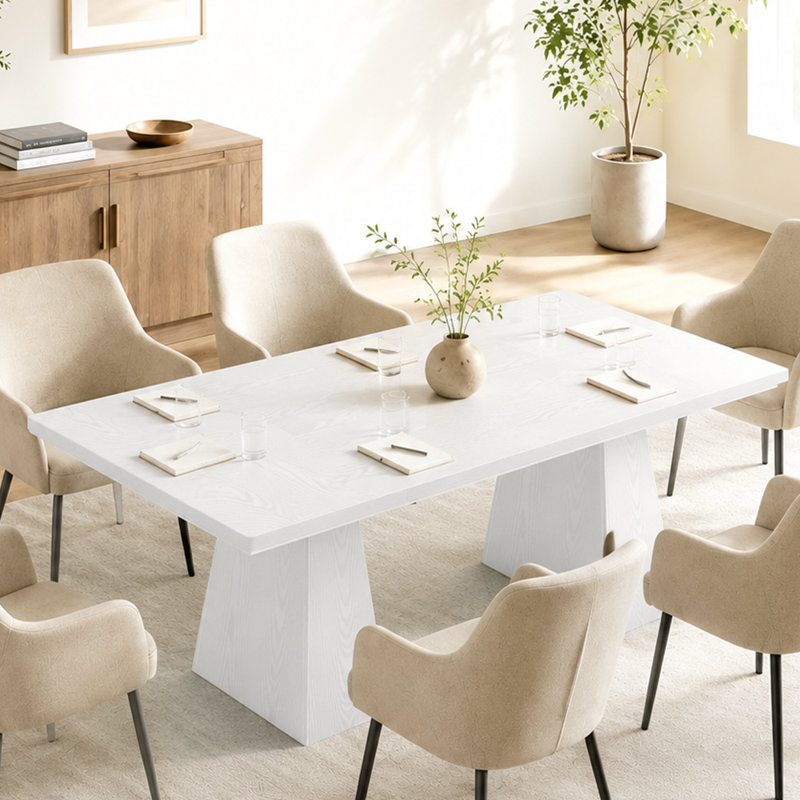 Table de conférence 63 ", White