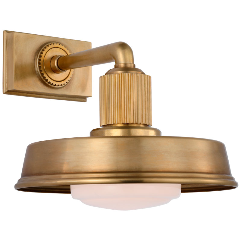 Ruhlmann 1 - Light Armed Sconce, Antique Burnished Brass