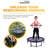 LEAPS & REBOUNDS 9' Round Fitness Trampoline