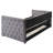 Cross Upholstered Twin Daybed With Trundle
