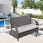 Chaise de patio avec coussins Adren-1425298888