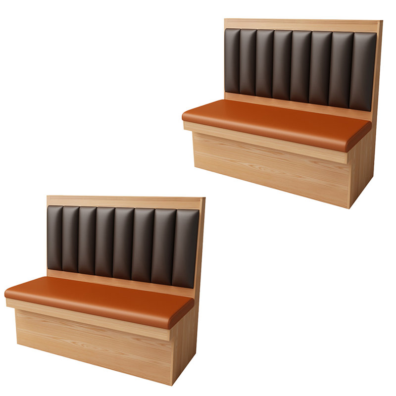 Bancs de restaurant légers et luxueux