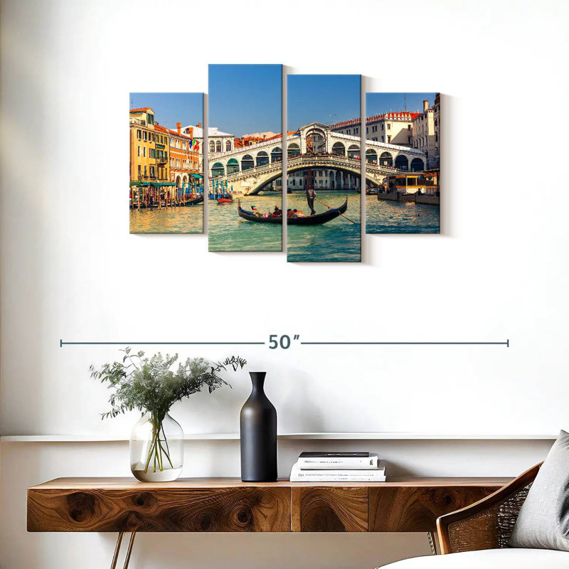 Télécabine Nicci près du pont du Rialto, H 22 po x l 36 po