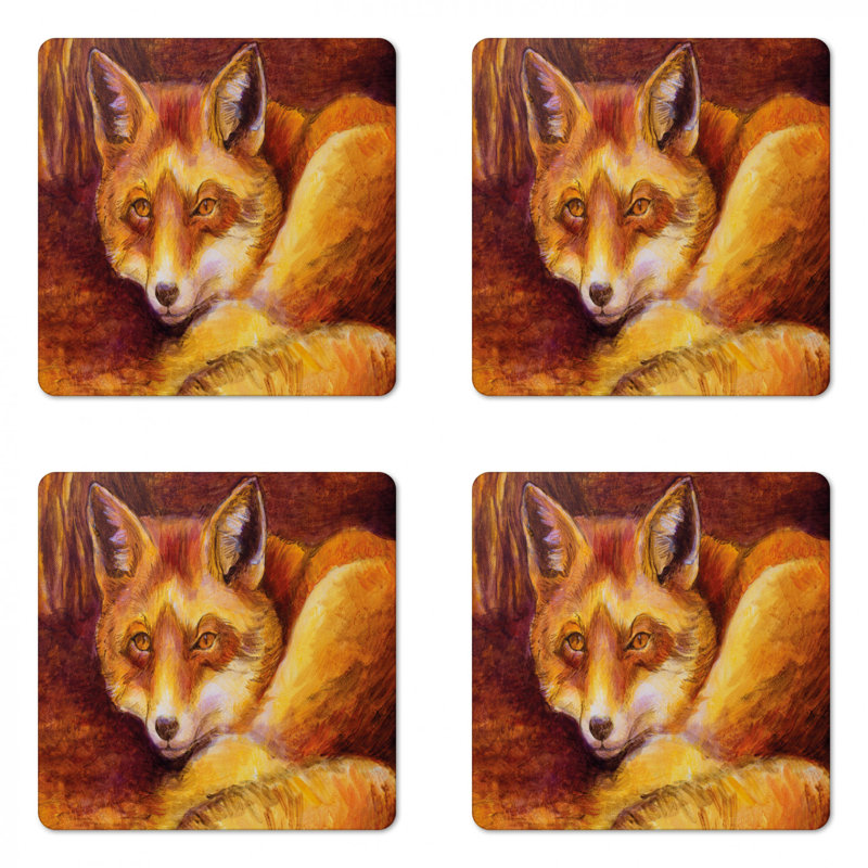 Sous-verre fox